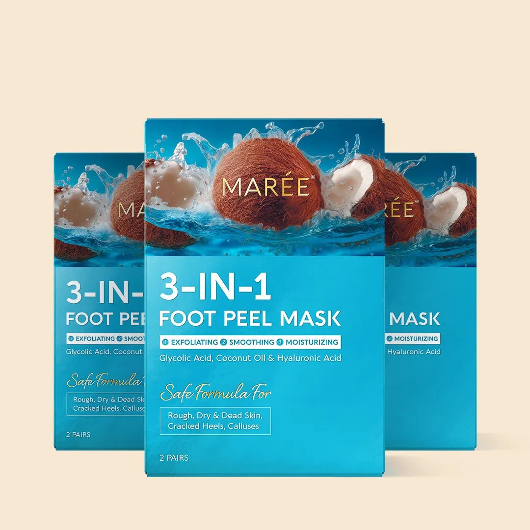 Exfoliating & Hydrating Foot Mask - Luvora