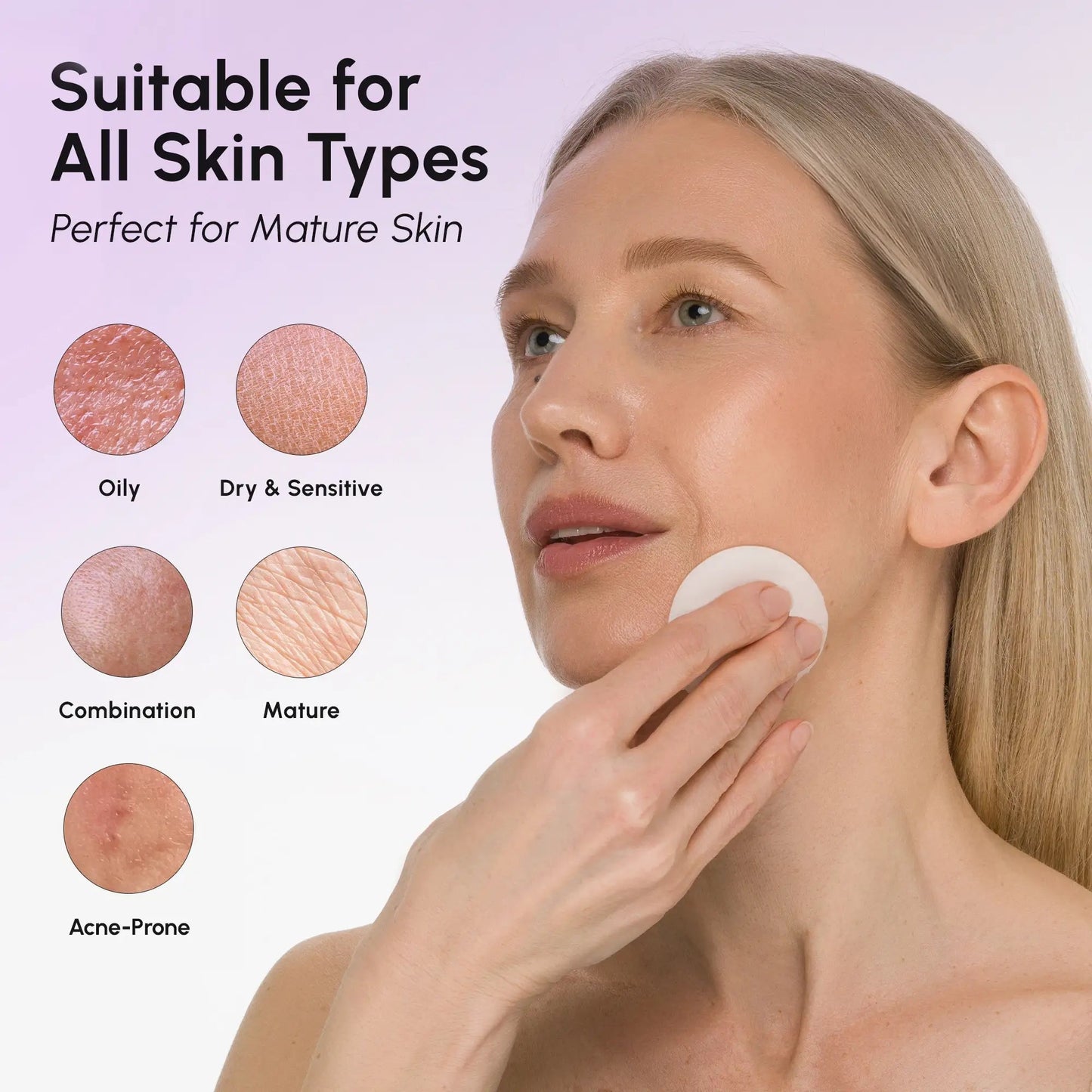12% Niacinamide Smooth & Glow Pads - Luvora