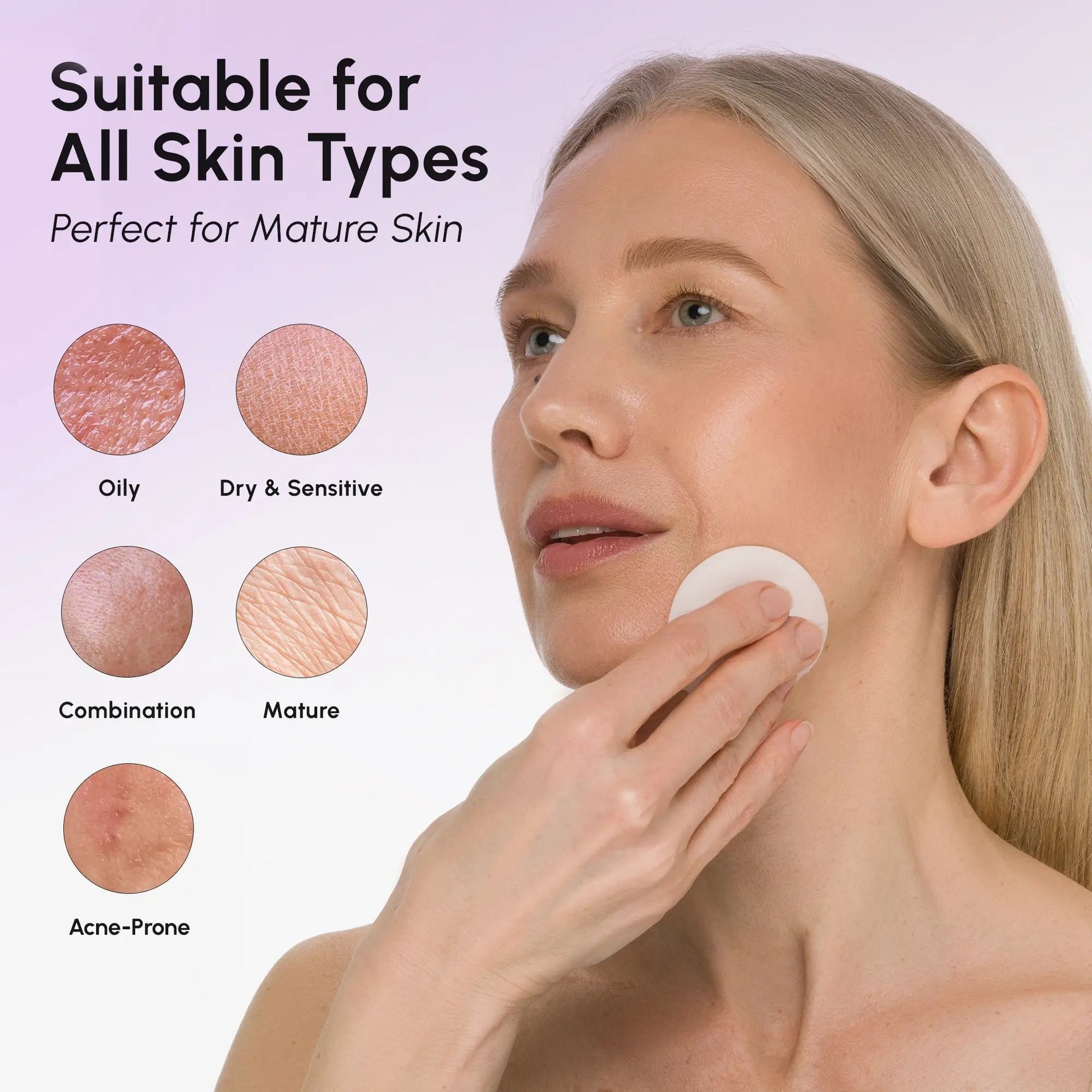 12% Niacinamide Smooth & Glow Pads - Luvora