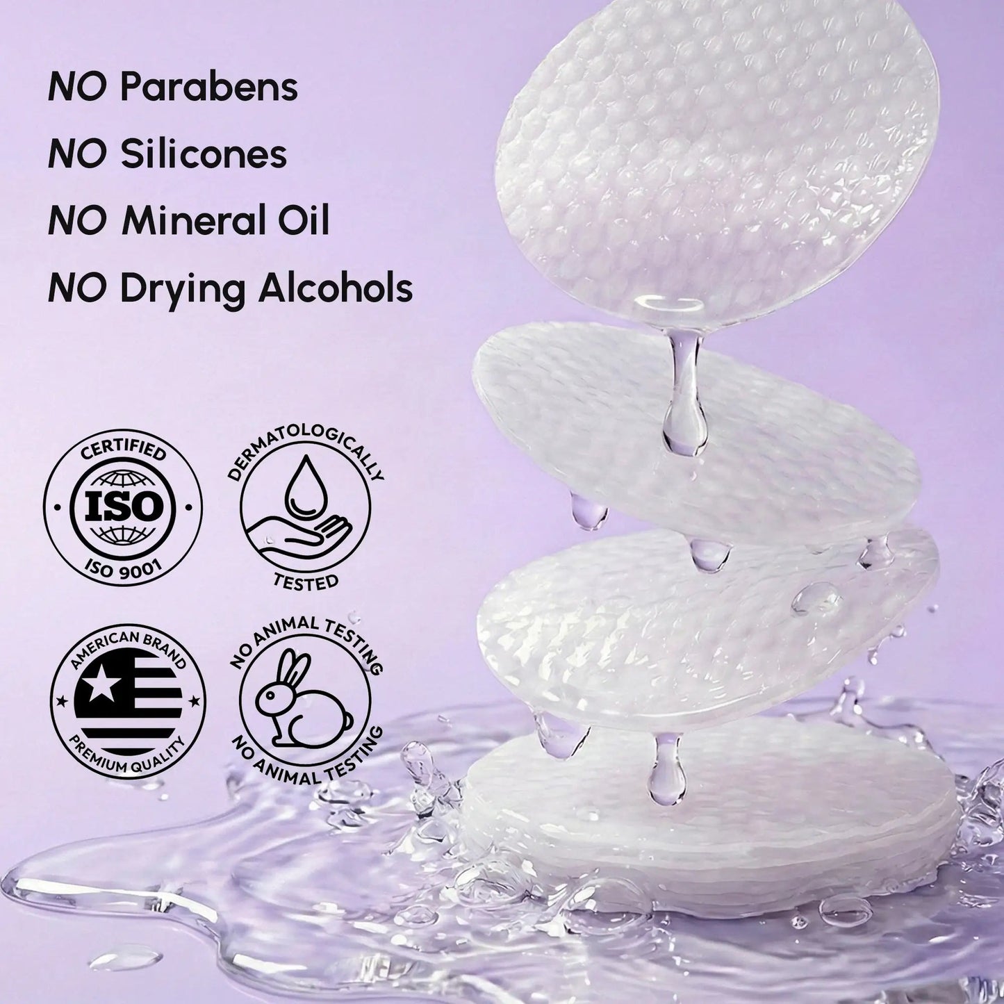 12% Niacinamide Smooth & Glow Pads - Luvora