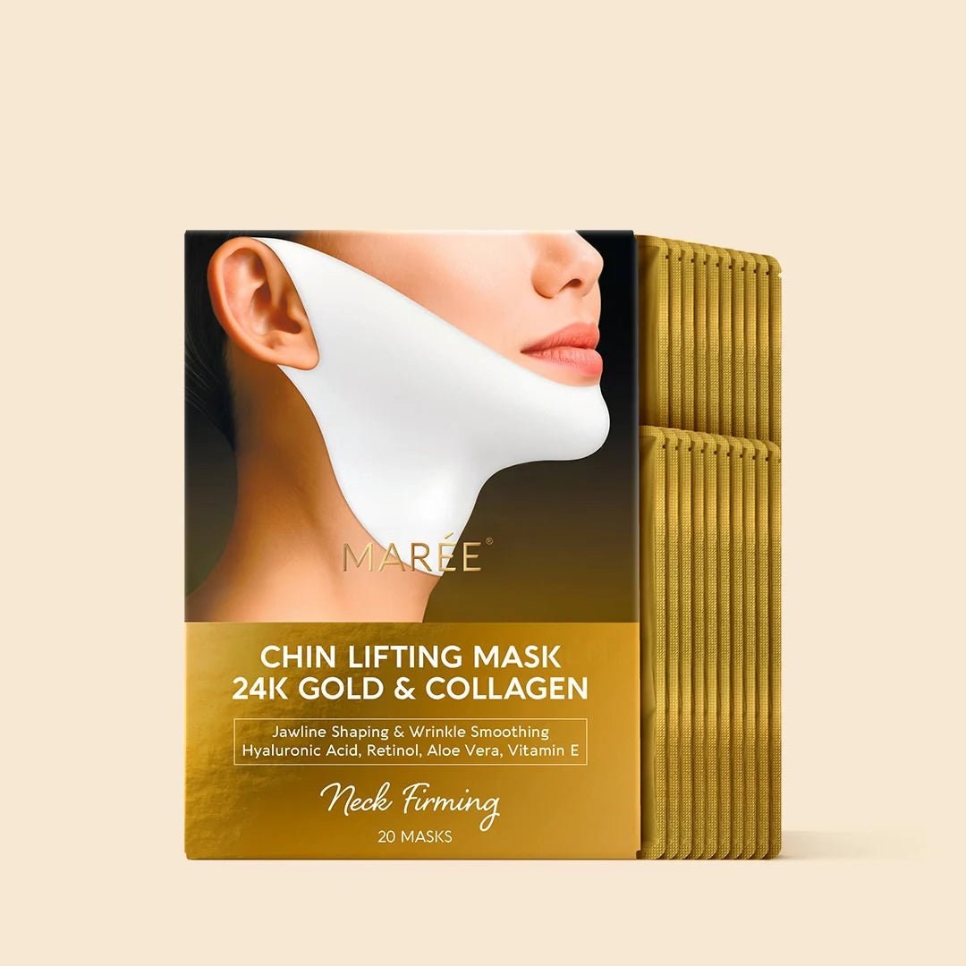24K Gold V-Line Lifting Mask 20 PCS - Luvora