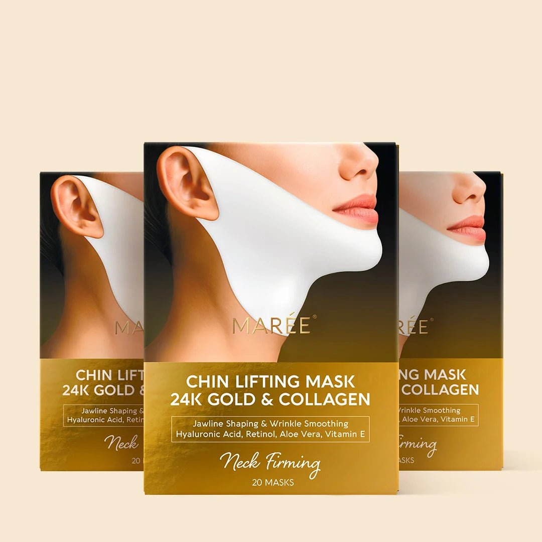 24K Gold V-Line Lifting Mask 20 PCS - Luvora