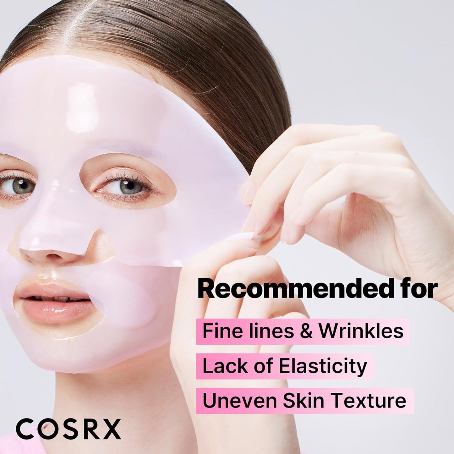 Cosrx The Peptide Collagen Lifting Glow Hydrogel Mask - Luvora