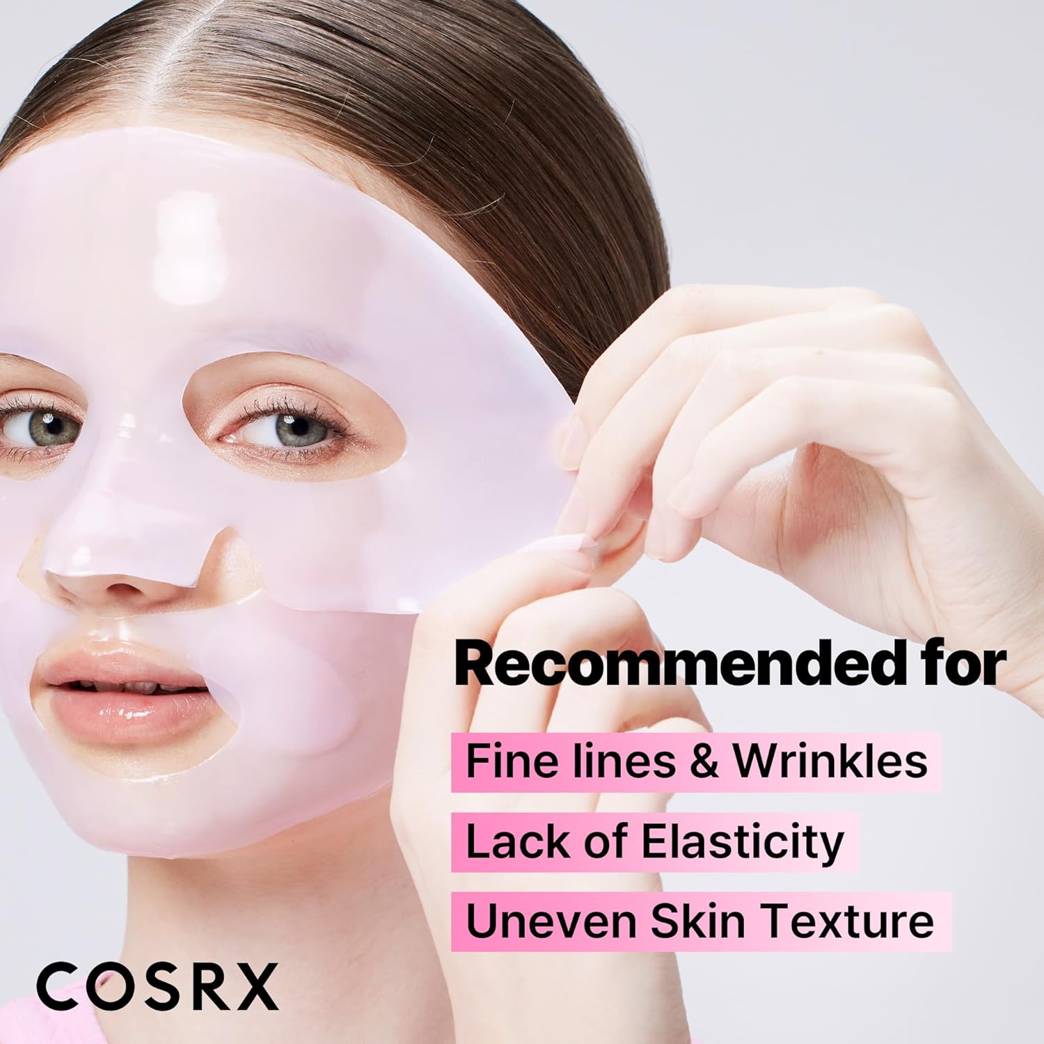 Cosrx The Peptide Collagen Lifting Glow Hydrogel Mask - Luvora