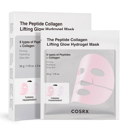 Cosrx The Peptide Collagen Lifting Glow Hydrogel Mask - Luvora