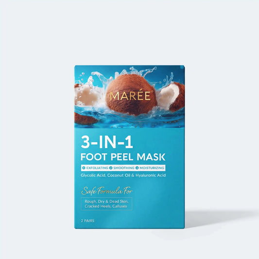 Exfoliating & Hydrating Foot Mask - Luvora