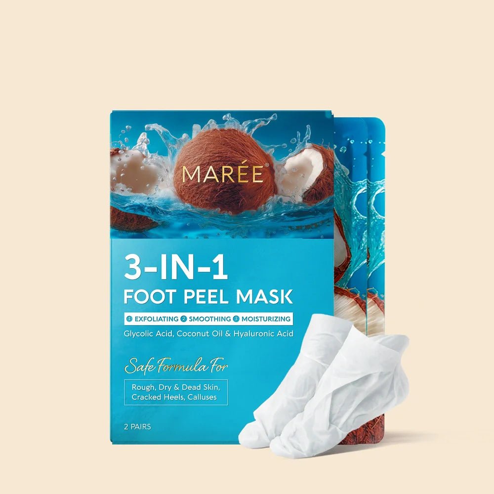 Exfoliating & Hydrating Foot Mask - Luvora