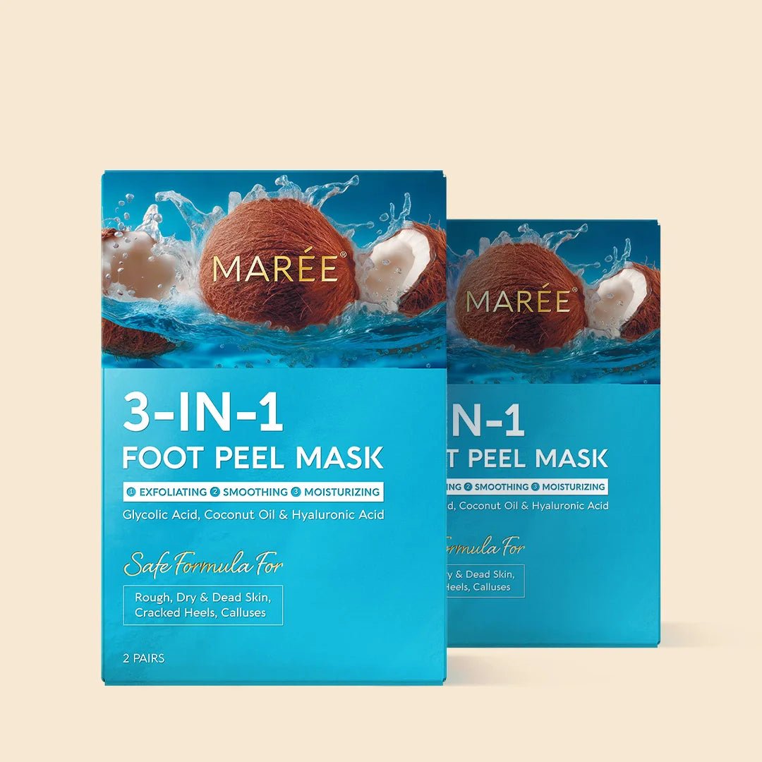 Exfoliating & Hydrating Foot Mask - Luvora