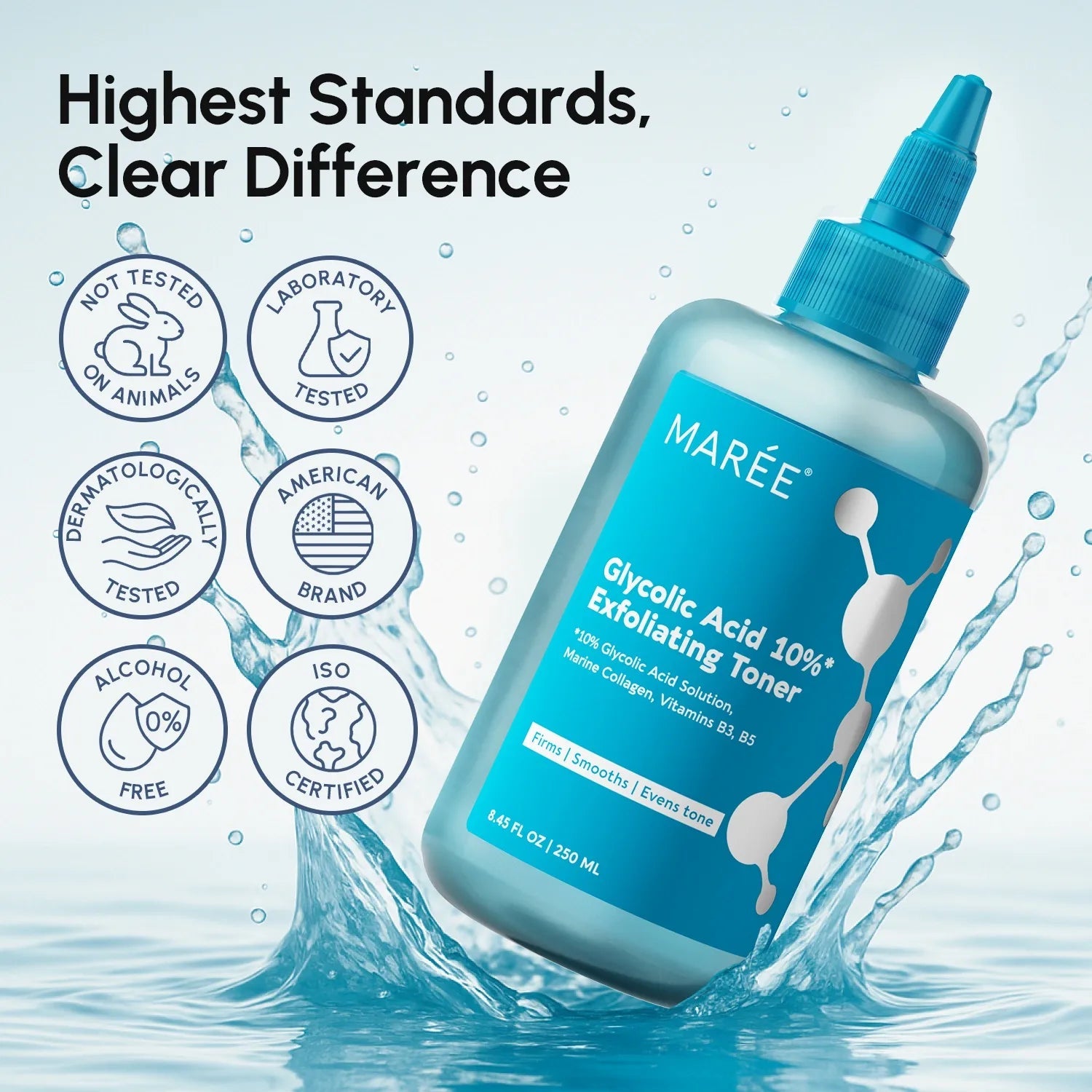 Glow Boost Glycolic Face Toner - Luvora