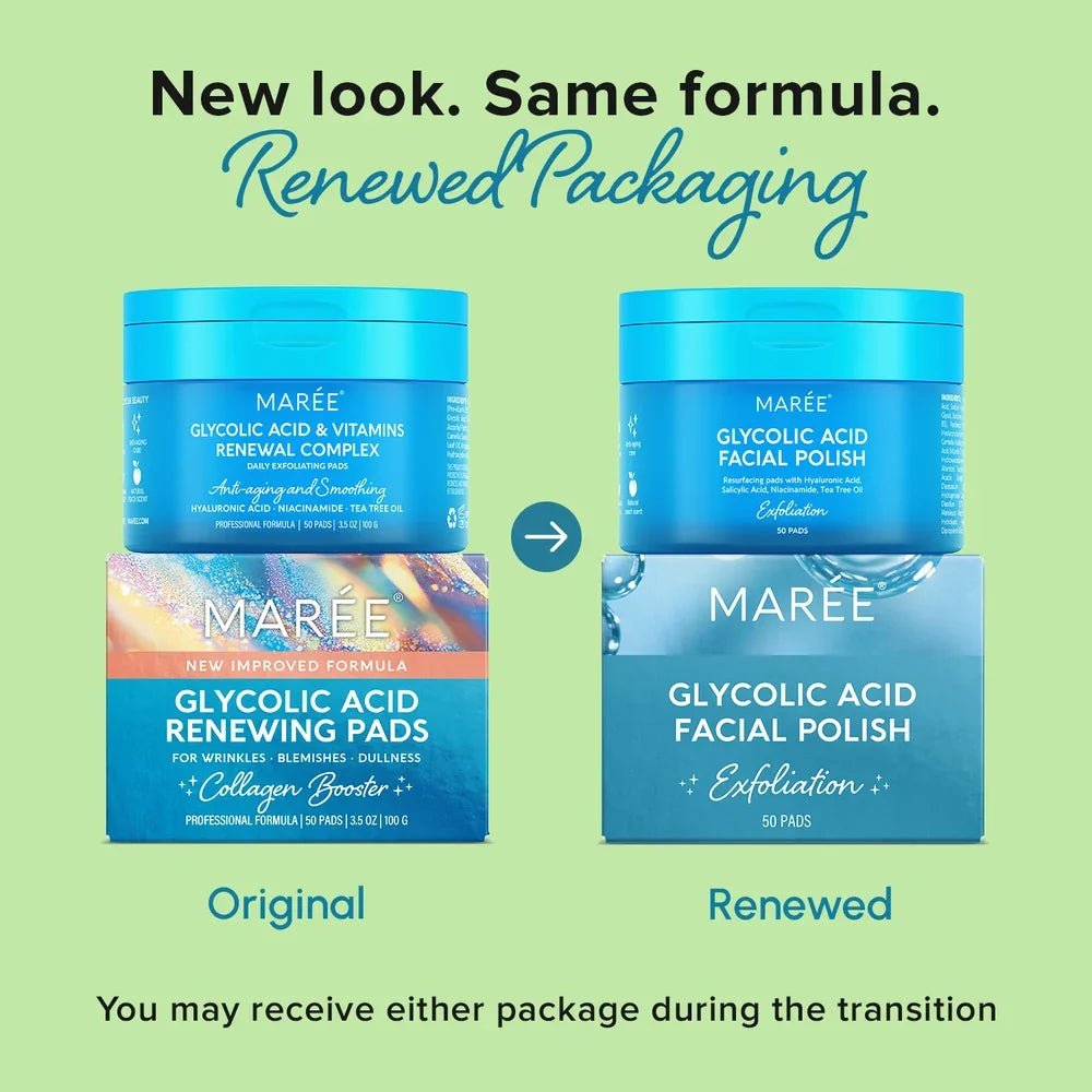 Glycolic Acid Exfoliating Pads - Luvora