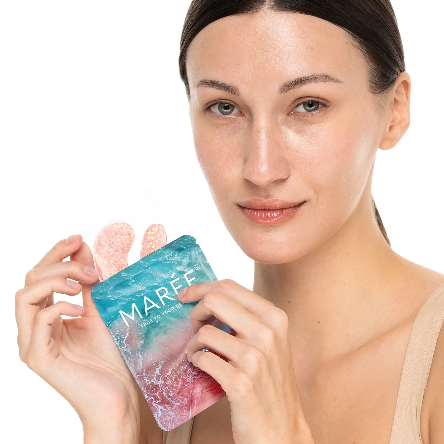 Pink Eye Patches for Puffy Eyes - Luvora