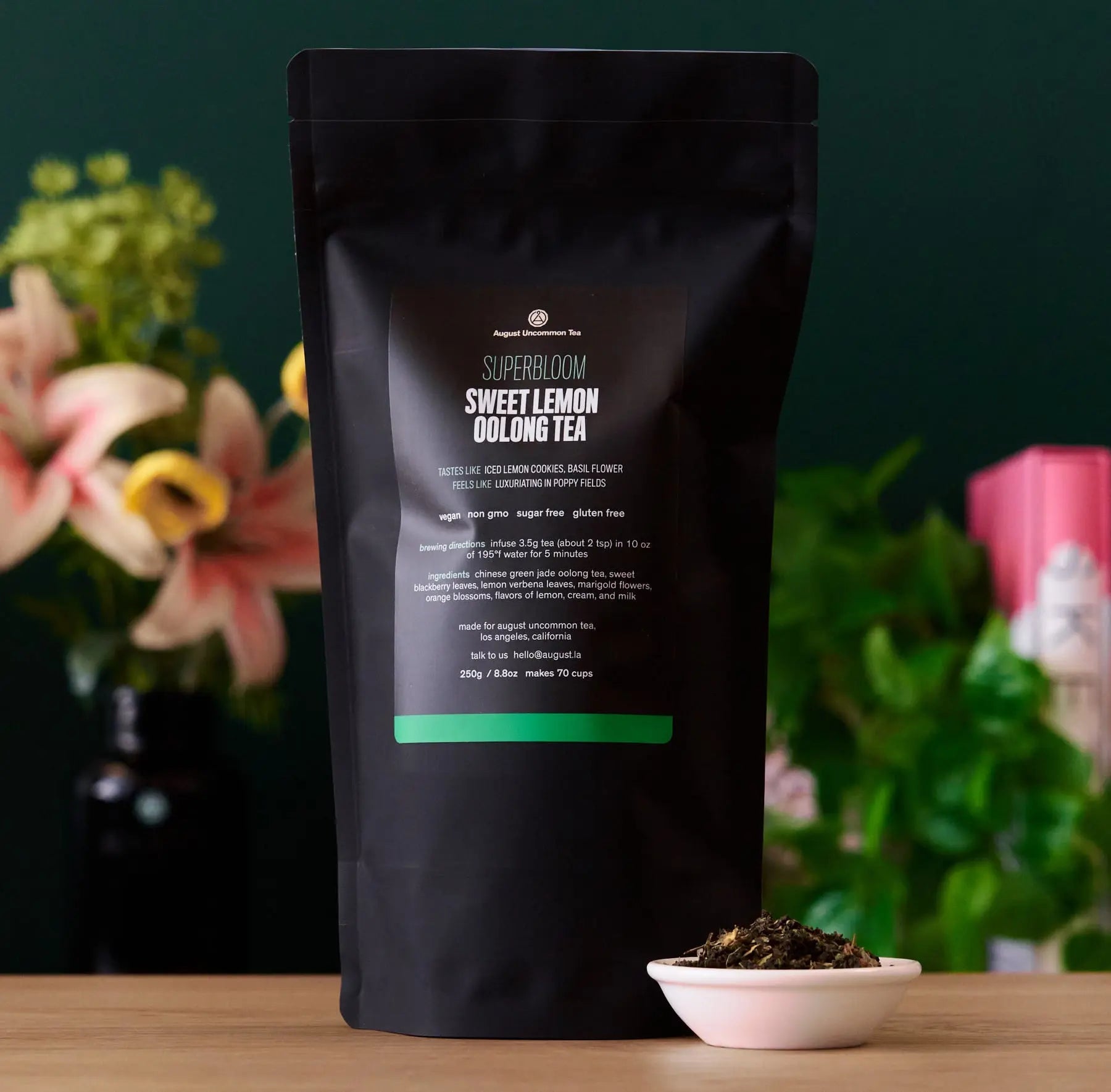Superbloom - Sweet Lemon Oolong Green Tea - Luvora