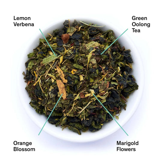 Superbloom - Sweet Lemon Oolong Green Tea - Luvora